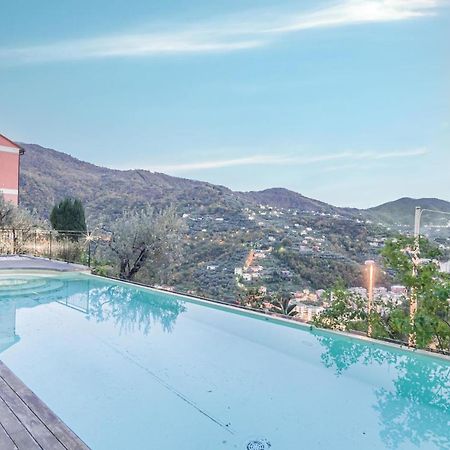 Recco Apartment With View And Pool Ngoại thất bức ảnh
