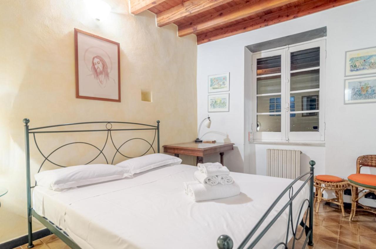 Recco Apartment With View And Pool Ngoại thất bức ảnh